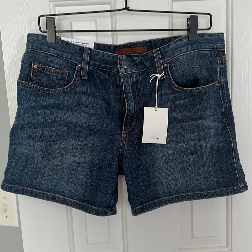 Joe's Jeans Dark Blue Jean Shorts